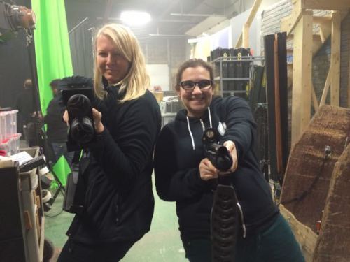 Caitlin and Natalie = Charlie's Angels III!