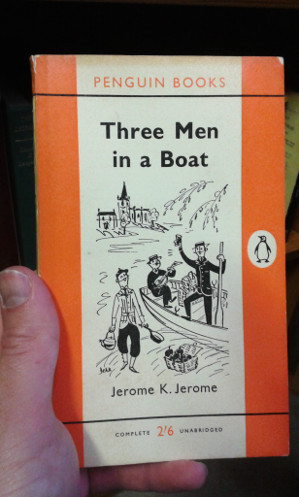Three Men in a Boat by Jerome K Jerome; Penguin Paperback (1213)