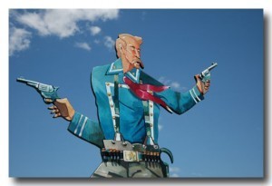 General Custer cutout