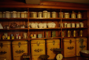 Store room off the housekeepers office