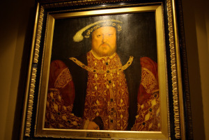 I would haunt the house too if Henry VIII painting hung in my birthplace!