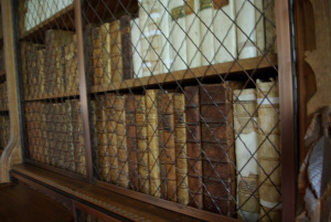 Part of the old and extensive collection