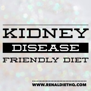 kidney disease friendly diet