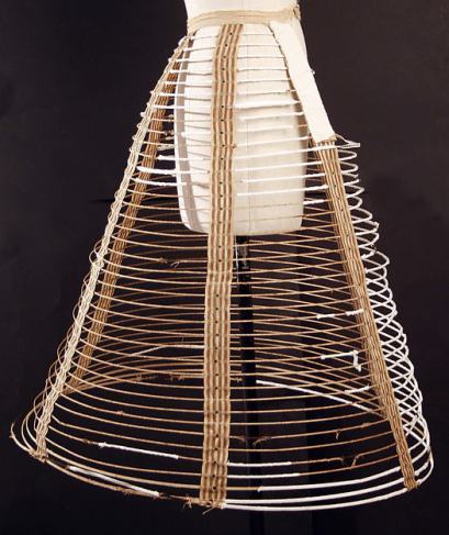Cage Crinoline, Mid-19th Century, American or European (Courtesy The Metropolitian Museum of Art)