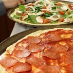 pizza night with spinach