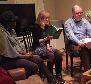 Cathy Baker Cathy Baker reading from her new book