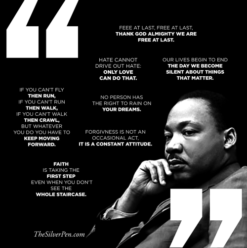 Martin Luther King Day | The Silver Pen