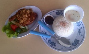 Nasi Ayam Penyet Amazing Singapore Foods