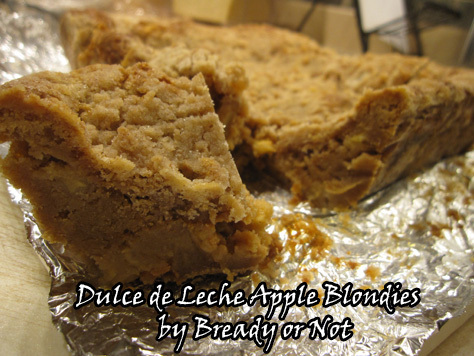 apple blondies