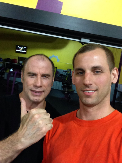 John Travolta Shows Off His Bald Spot In Surprise Gym Selfie