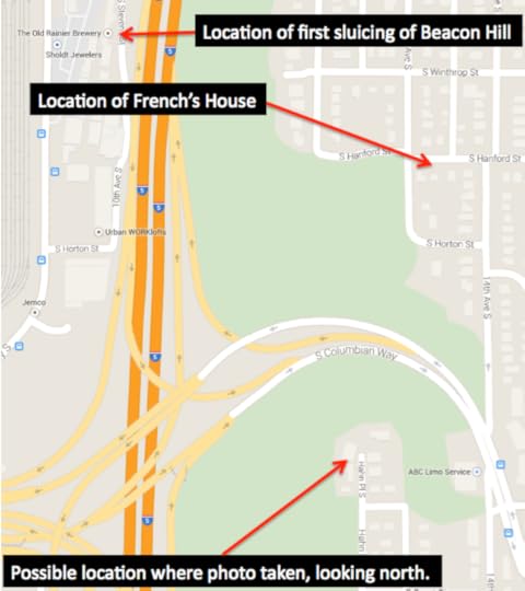 Map of area covered by photograph.