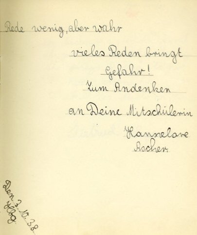 Hannelore Ascher poesie