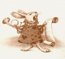 Alice in Wonderland illustrated vy Vladislav Erko