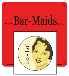 Lo-lo barmaid logo