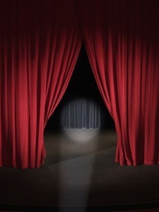 empty stage