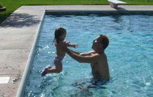 jumping to dad