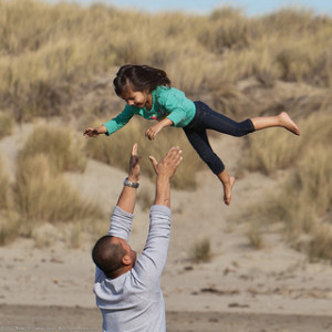 jumping to dad c
