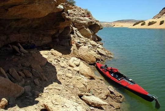 Kayaking Lake Nasser from Wadi Halfa to Abu Simbel - adventurer Jason Lewis