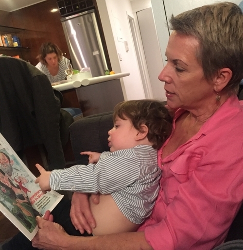 Big Cuz Ben showing me how!