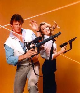 Marc Singer in V. Don't you just love the cheesy 80s pub photos.