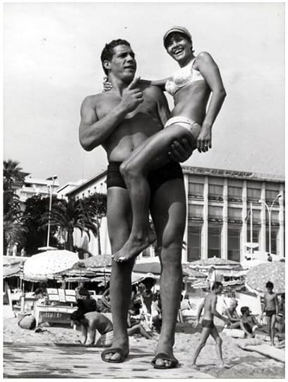 carrying a woman