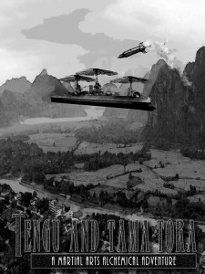 Rocket ship and Alchemical war ship