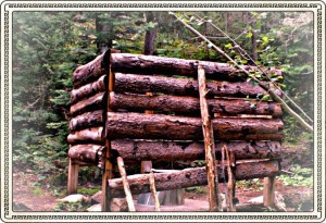 Privy on Wild Basin Trail LS