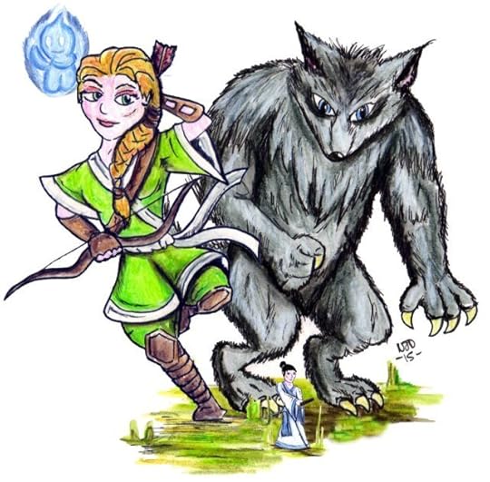 The Princess Archer by Nick Davis