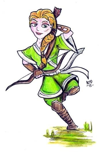 Gwendolyn the Princess Archer by Nick Davis