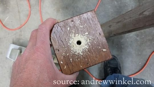 Pilot the hole