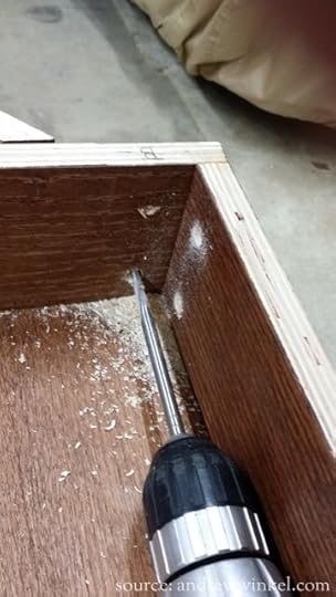 The inside of the table will have slightly wider holes because the female joint connectors are thicker than the male joint connectors.