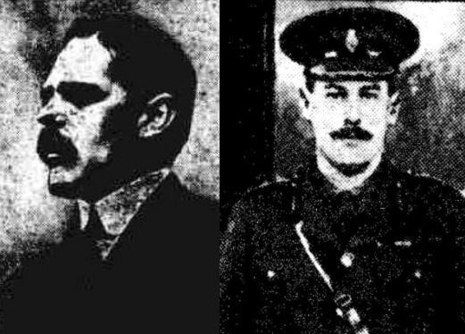 Major Hon. C H Lyell and Captain A A Mackintosh of Mackintosh, younger