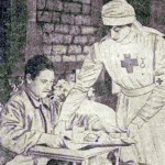 'Duke's Daughter Nursing the Wounded'