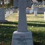 The grave of Captain Angus Alexander Mackintosh, younger of Mackintosh