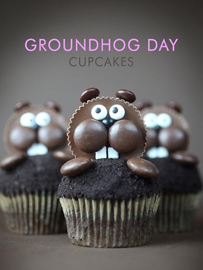 Groundhog Day Cupcakes