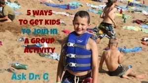 5 ways to get kids to join in a group activity