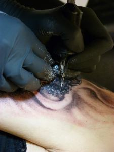Valkyrie tattoo, C L Raven