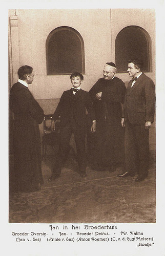 Annie van Ees, Jan van Ees, Anton Roemer, Cor van der Lugt Melsert in Boefje