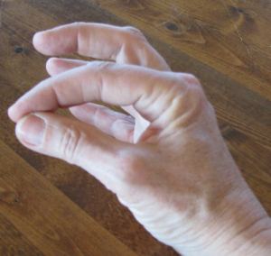 finger to thumb