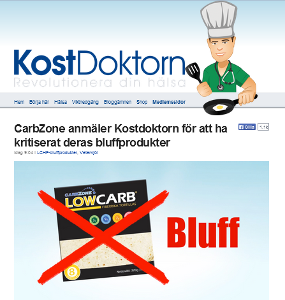 L��s hos Kostdoktorn hur ett bluff��retag anv��nder upphovsr��tten f��r att tysta hans kritik