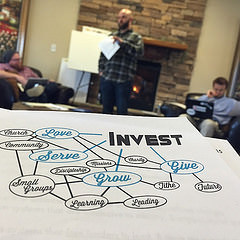 .@davefarris leading the session on systems thinking at @northstarfamily staff retreat day 2