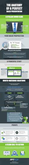 The Anatomy of the Perfect Sales Presentation infographic