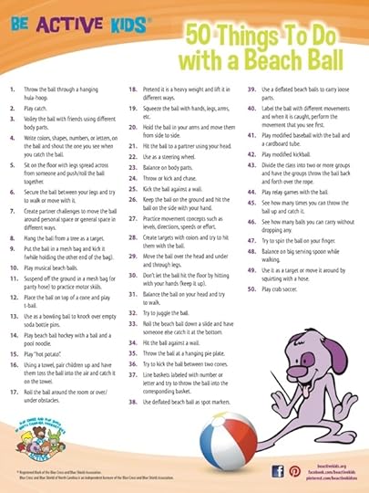 50 Things to do with a beach ball