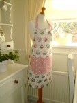 Pastel Owls Apron via Etsy