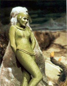 Sheila Allen in Lost in Space.