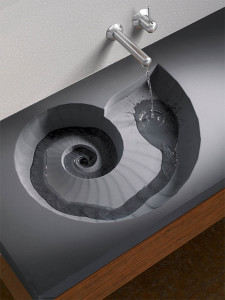 This is only slightly relevant, but whichever house we end up buying someday, we WILL be installing this sink in the guest bathroom. This is happening, it is not a drill, the ammonite sink is happening. I deeply adore this sink. Don't you want to wash your hands in it???