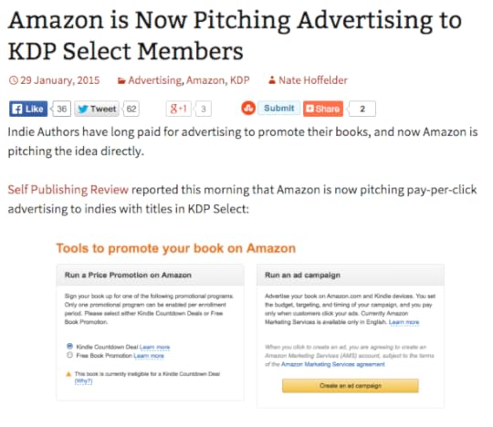 kdp advertising