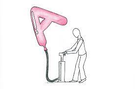 inflated A