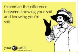 grammar shit