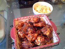 Wings & a bowl of mac 'n cheese please -- the Gluten Free way!